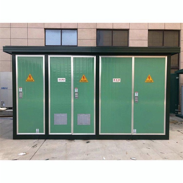 单县1600KVA欧式箱式变压器